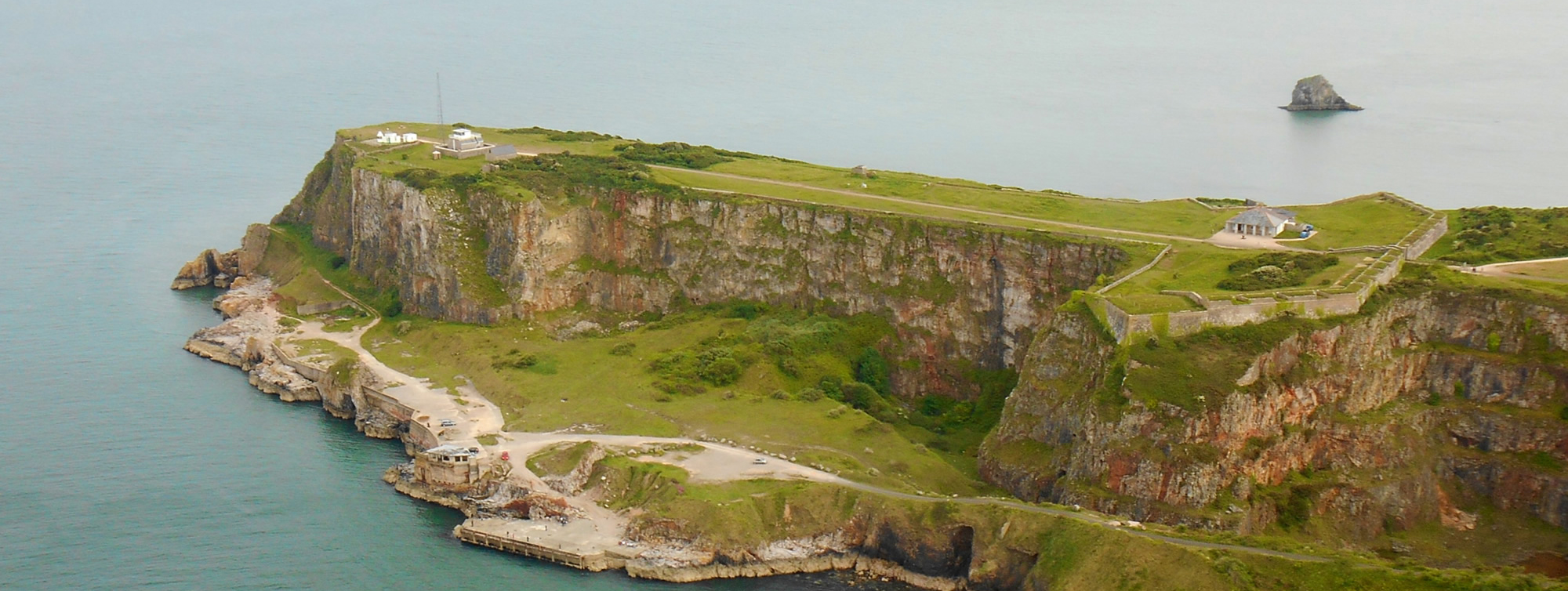 Berry Head - location of Dog Friendly Guardhouse Cafe.