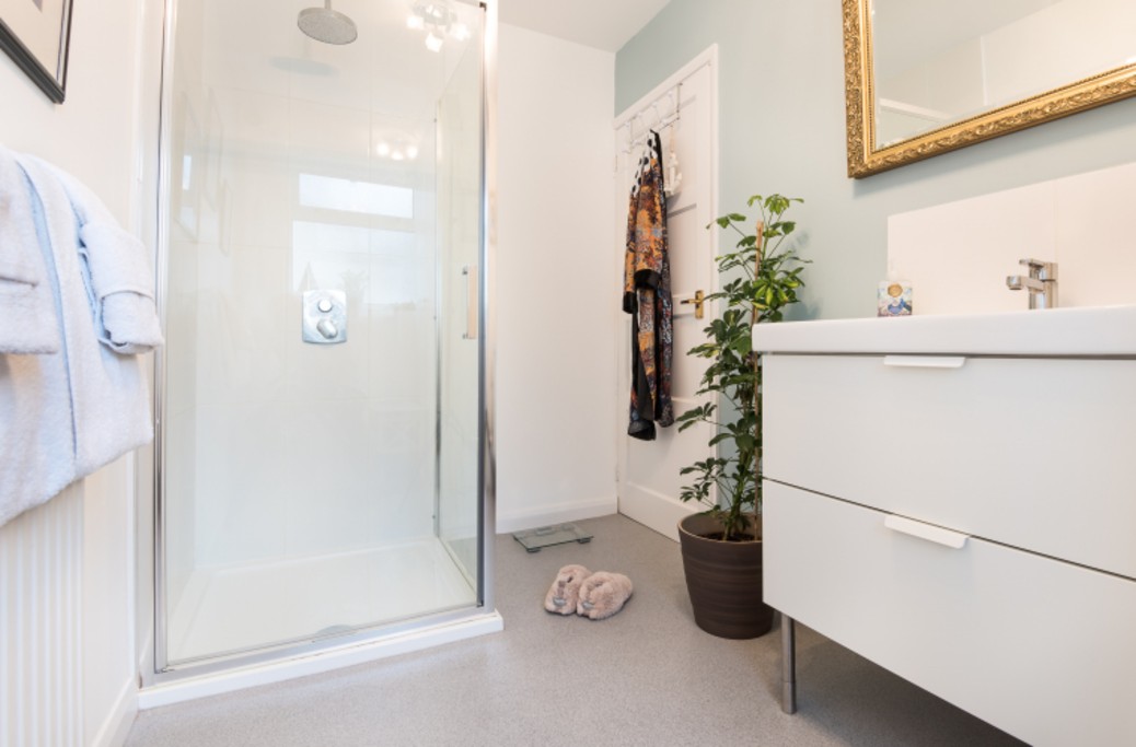 The Bathroom in The Braeside Apartment