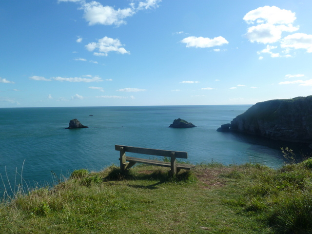 Stunning coastal scenery on The English Riviera.